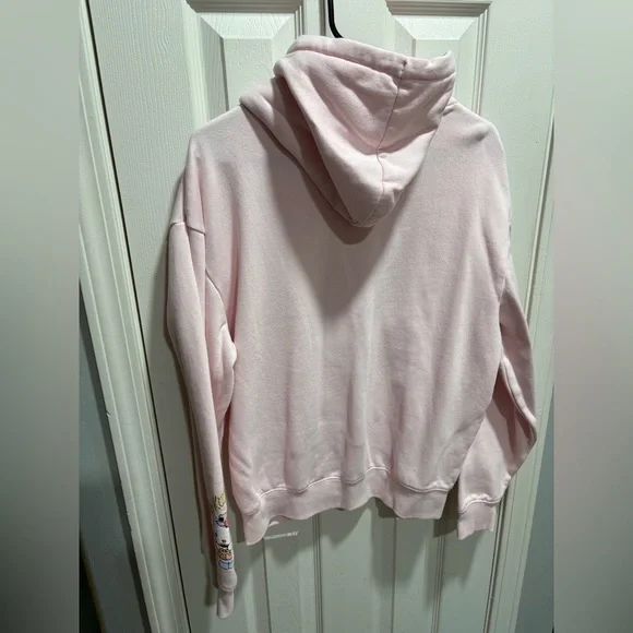 Hello Kitty Camp Fire Soft Pink Hoodie - Picture 2 of 4